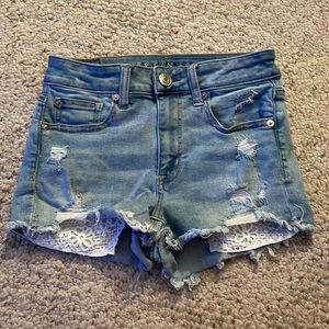 American Eagle High Rise Shortie - Size 2